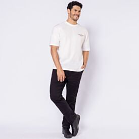 Camiseta Masculina Em Algodão Vintage Thing Off Clear