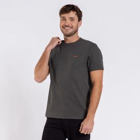 Camiseta Masculina Em Malha Ponto Roma Marc Alain Verde Vd00352