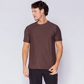 Camiseta Masculina Em Malha Sarja Marc Alain