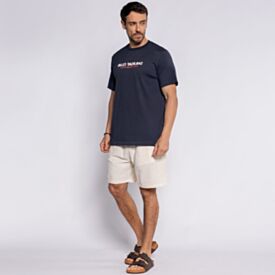 Camiseta Masculina Em Suedine Pima Marc Alain