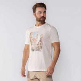 Camiseta Masculina Florença Thing Off White