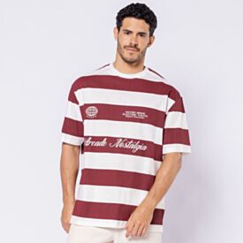 Camiseta Masculina Oversized Listrada Thing
