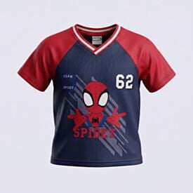 Camiseta Spidey Infantil Menino 1 a 3 Anos Marvel Marinho