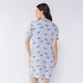 Camisola Stitch Manga Curta Disney