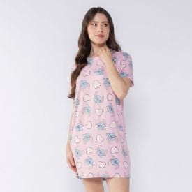Camisola Stitch Manga Curta Disney