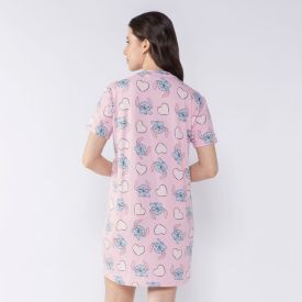 Camisola Stitch Manga Curta Disney