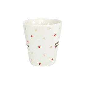 Caneca Cônica Decorada Lv Porcelanas 290Ml - Acredita Que Acontece