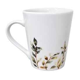 Caneca de Porcelana Cônica Terramada 290Ml - Nature