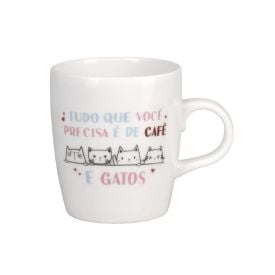 Caneca de Porcelana Estampada Havan Casa 230 ml - Tudo Que Você Precisa