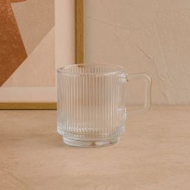 Caneca de Vidro Inga 370 ml - Transparente