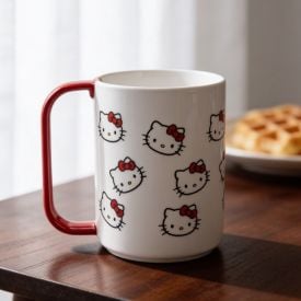 Caneca Personagens 350Ml Bandeirante - Hello Kitty