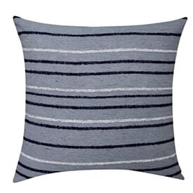 Capa de Almofada Listras Bérgamo 45X45cm Havan Casa - Cinza