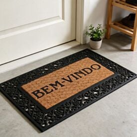 Capacho Capri 45X75 cm Havan Casa - Bem Vindo Natural