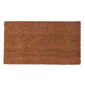 Capacho Fibra de Coco 33X60cm Mumbai Liso Havan Casa - Natural Liso