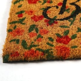 Capacho Fibra de Coco Mumbai Color 33X60cm Havan - Bem Vindos