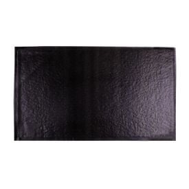 Capacho Vinil Para Entrada 50X80cm Solecasa - Preto