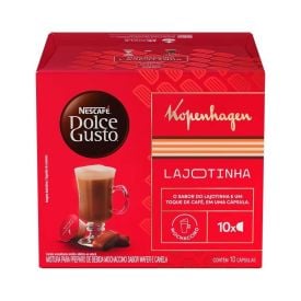 Cápsulas De Nescafé Kopenhagen Lajotinha Dolce Gusto - 10 Cápsulas