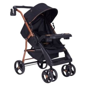 Carrinho Bolt Max Berço Reversível Tutti Baby - Preto