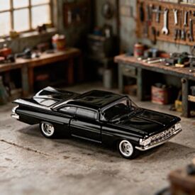 Carrinho Chevrolet Impala Sport Coupe 1959 em Metal Cks Toys - Sortido