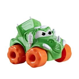 Carrinho de Vinil Soft Baby Super Kart Samba Toys - Sortido