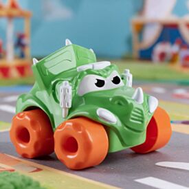 Carrinho de Vinil Soft Baby Super Kart Samba Toys - Sortido