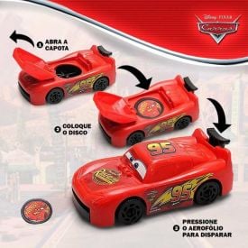 Carrinho Lança Disco Relâmpago Mcqueen Toyng