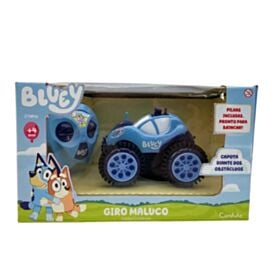 Carro de Controle Remoto Giro Maluco Bluey Candide - Sortido