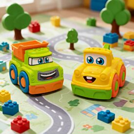Carro Happy Na Caixa Jp Brink - 257