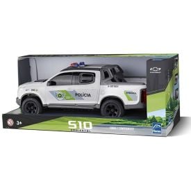 Carro Pick Up S10 Policia Ambiental Roma Brinquedos - 1151