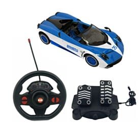 Carro Prime Racer com Controle Remoto e Pedal Garagem S.A. Candide - Sortido