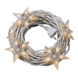Cascata Luminosa 155 Leds de Estrelas 5M 3000K Dinatale - Bivolt