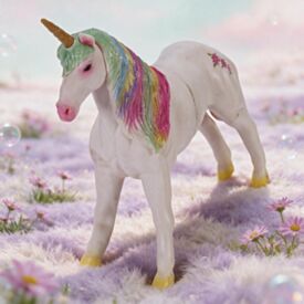 Cavalo Unicónio de Brinquedo em Vinil Db Play