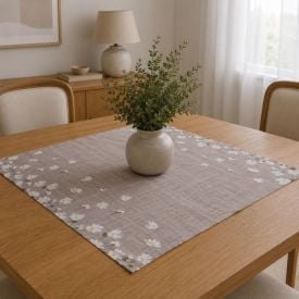 Centro de Mesa 75X75 cm Havan Casa - Margaridas