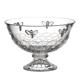 Centro De Mesa Com Pé Bee 22Cm - Hauskraft