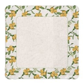 Centro de Mesa Viena 65Cm X 65Cm Havan Casa - Limão Siciliano