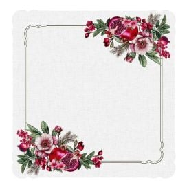 Centro de Mesa Viena 65Cm X 65Cm Havan Casa - Romã