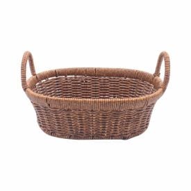 Cesto Oval Com Alça Havan Casa 28,5 Cm - Natural