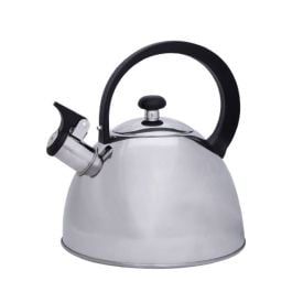 Chaleira Com Apito A&ccedil;o Inox Havan Casa 2,5 Litros - Espelhada