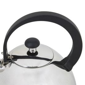 Chaleira Com Apito A&ccedil;o Inox Havan Casa 2,5 Litros - Espelhada