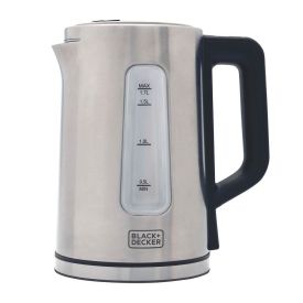 Chaleira Elétrica Black and Decker 1,7 Litros Gourmand Gris KEPG