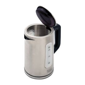 Chaleira Elétrica Black and Decker 1,7 Litros Gourmand Gris KEPG