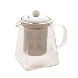 Chaleira Em Vidro Com Filtro Inox Lyor  -  550ml