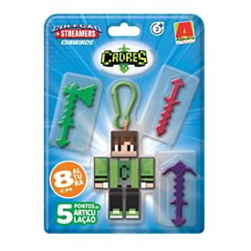 Boneco Chaveiro Streamers 8Cm Algazarra Brinquedos - Sortido