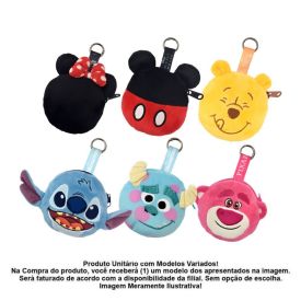 Chaveiro Mini Fluffly Disney Dac - Sortido 