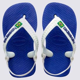 Chinelo Havaianas Bebê Brasil Logo