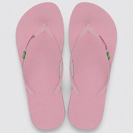 Chinelo Ipanema Feminino Anatômica Brasil Rosa/Rosa Claro