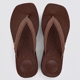 Chinelo Ipanema Feminino Pluma UP Bronze/Marrom/Amarelo