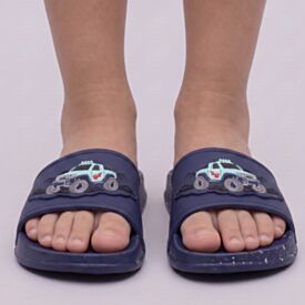 Chinelo Ipanema Infantil Play Slide Inf Azul/Azul Escuro