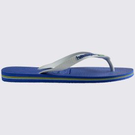 Chinelo Havaianas Brasil Logo Unissex Azul Naval