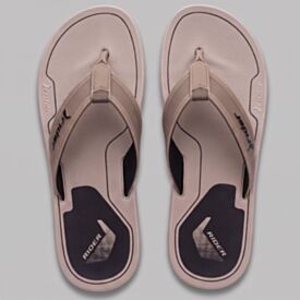 Chinelo Rider Masculino Sense Dedo Bege/Bege/Preto